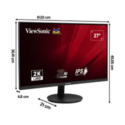 Monitor VIEWSONIC VA2708-2K-HD-2 27" 2560x1440px IPS 4 ms [GTG]