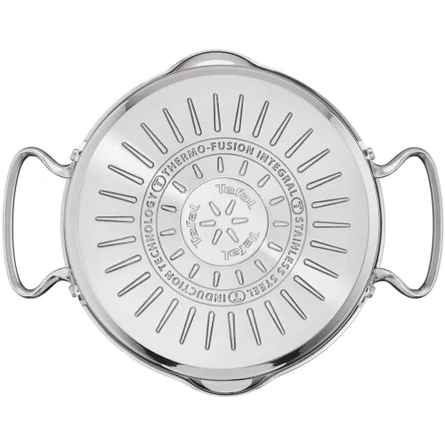Zestaw garnków TEFAL Duetto+ G719SA74 (10 elementów) Stal nierdzewna 18/10 Indukcja Możliwość mycia w zmywarce