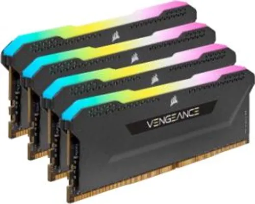 Pamięć Corsair Vengeance RGB PRO SL, DDR4, 32 GB, 3200MHz, CL16 (CMH32GX4M4E3200C16)