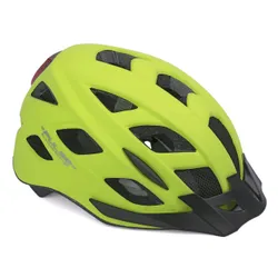 Kask rowerowy AUTHOR Pulse LED X8 Żółty MTB z lampką (rozmiar L)