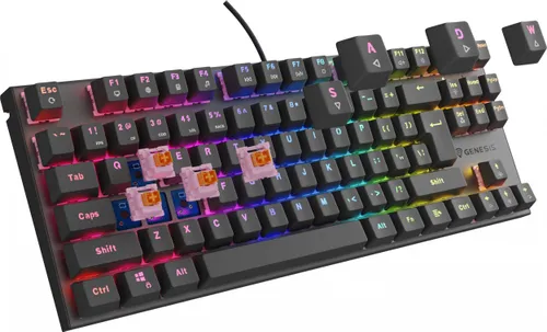 Klawiatura Genesis Thor 303 TKL Outemu Peach Silent (NKG-1881)