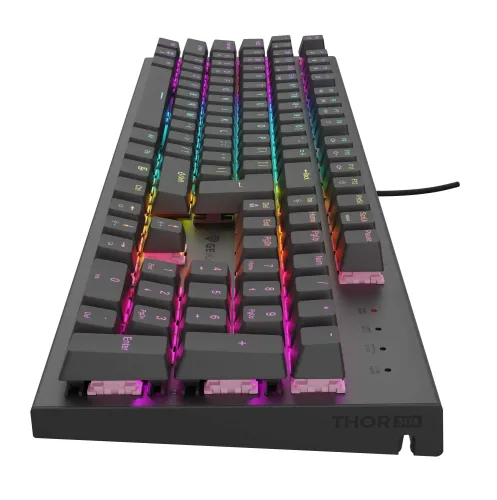 Klawiatura mechaniczna Genesis Thor 303 RGB Outemu Brown Czarny