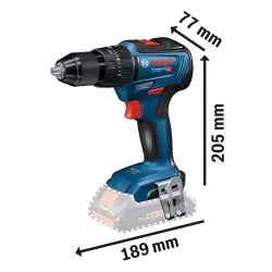 Bosch GSR 18V-50 Akülü Matkap + GDX 18v-200 Profesyonel Darbeli Anahtar (+2 pil + şarj cihazı)