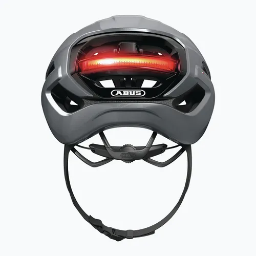 Kask rowerowy ABUS Taipan LED graphite silver