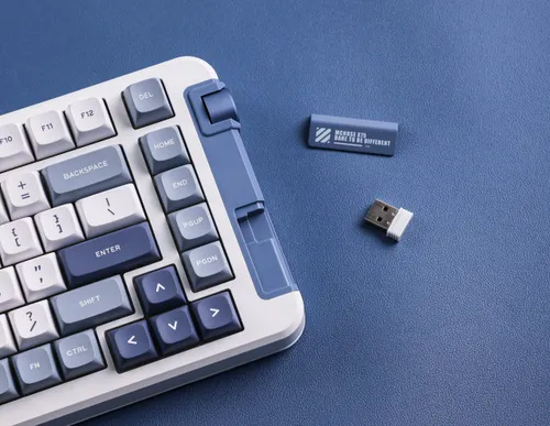 Klawiatura MCHOSE X75-2A Biało-niebieski