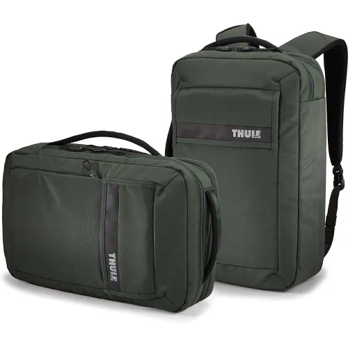 Городской рюкзак сумка для ноутбука Thule Paramount Convertible Backpack 16 l-racing green