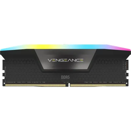 Pamięć RAM Corsair Vengeance RGB DDR5 32GB (2 x 16GB) 6400 CL36 Czarny
