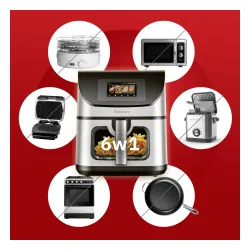 Air fryer Webber AF938 2200W 8l Aplikacja mobilna