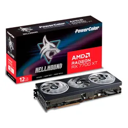 Karta graficzna POWERCOLOR Radeon RX 7700 XT Hellhound 12GB