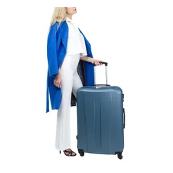 Walizka duża Puccini Paris - niebieski