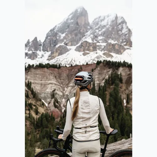 Kask rowerowy ABUS Taipan LED graphite silver