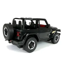 Zdalnie sterowany samochód COIL auto RC pilot duży JEEP Wrangler RS skala 1:14 czarny