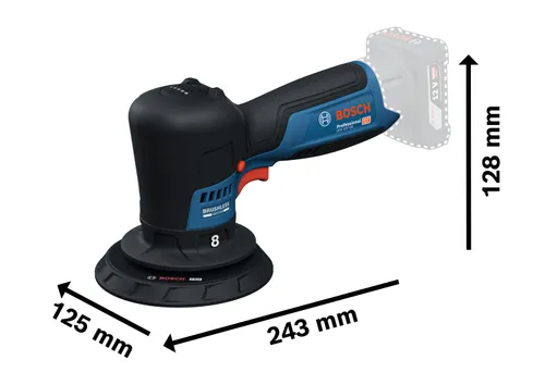 Polerka BOSCH Professional GPX 12V-125 06019L4100