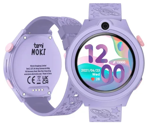 Smartwatch BEMI Moki Fioletowy