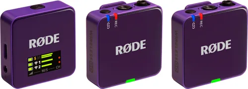 System bezprzewodowy RODE Wireless Go III Fioletowy