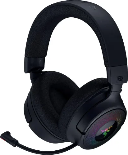 Słuchawki bezprzewodowe z mikrofonem Razer Kraken V4 Nauszne Czarny