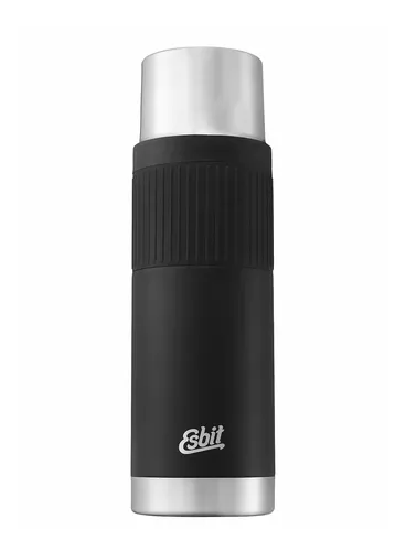 Termos Esbit Sculptor Vacuum Flask with Sleeve 1L - black