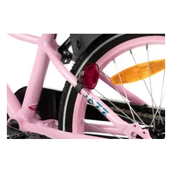 Rower dziecięcy KARBON Jazz 18 cali dla dziewczynki Różowy