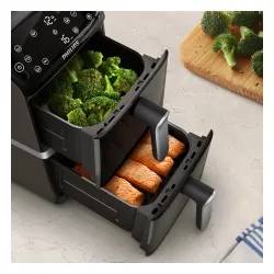 Air fryer Philips Ovi Dual Basket NA461/00 2750W 10l Aplikacja mobilna