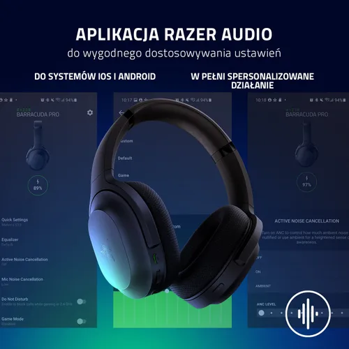 Razer Barracuda Kulaklıklar Siyah (RZ04-03790100-R3M1)