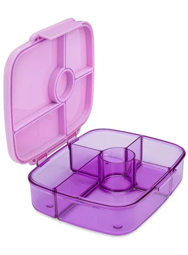 Lunchbox głęboki 5-komorowy Yumbox Go Bento Box - Kyoto purple