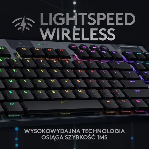 Logitech Klawiatura G915 TKL RGB Mechanical Linear 