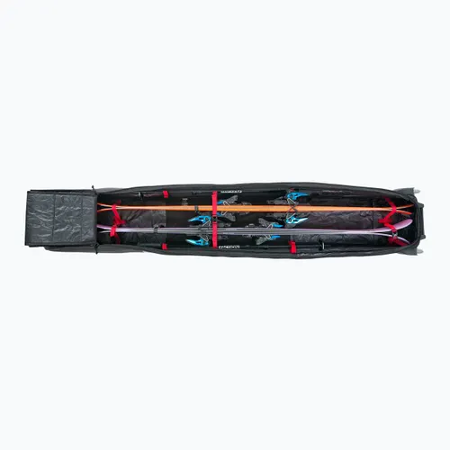 Pokrowiec na narty Evoc Ski Roller carbon grey/purple rose/black 175 cm