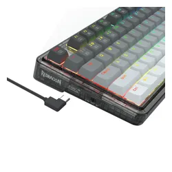 Klawiatura mechaniczna Redragon Ucal Pro K673 RGB Pro Red Switch Czarny