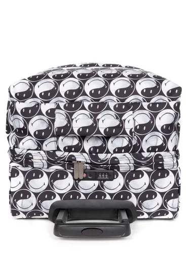 Дорожная сумка на колесиках Eastpak Transit'R L-smiley YY black