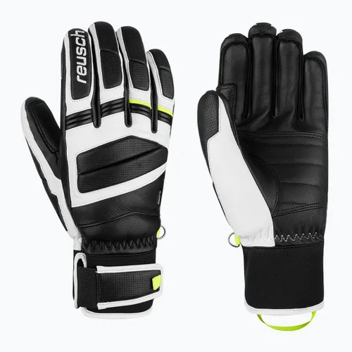 Rękawice narciarskie Reusch Master Pro black/white/safety yellow