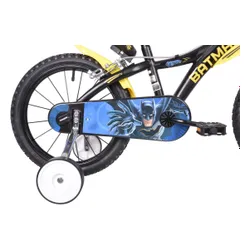 Rower dziecięcy DINO BIKES Batman 16 cali dla chłopca Czarny