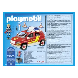 Набор фигурок Playmobil City Action 71375 Машина начальника пожарной охраны