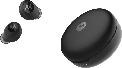 Słuchawki bezprzewodowe Motorola Vervebuds 250 True Wireless Dokanałowe Bluetooth 5.0 Czarny