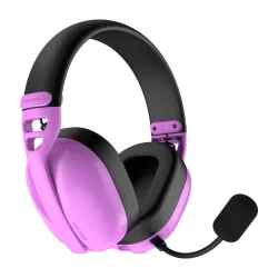 Słuchawki bezprzewodowe z mikrofonem Hator Hyperpunk 3 Wireless ESH19 ANC Nauszne Fioletowy