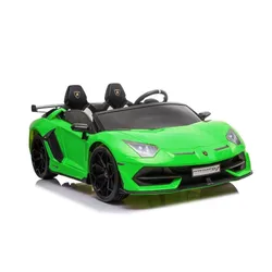 Auto Na Akumulator Dla 2 Dzieci Lamborghini Aventador Drift 15Km/H 2X200W Pilot LED Eva Skóra MP3