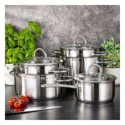 TESCOMA Vision wysoki 5,5 l - garnek ze stali nierdzewnej z pokrywką