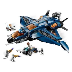 Конструктор Lego Marvel великолепный Quinjet Avengers (76126)