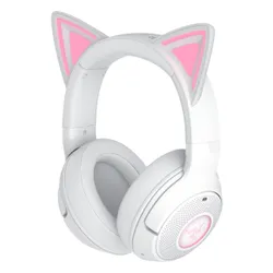 Słuchawki RAZER Kraken Kitty V2 BT Bezprzewodowe, Nauszne, Dźwięk przestrzenny Biały