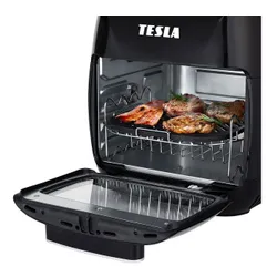 Air Fryer Frytkownica beztłuszczowa TESLA AirCook Grill QG600 Czarno-srebrny