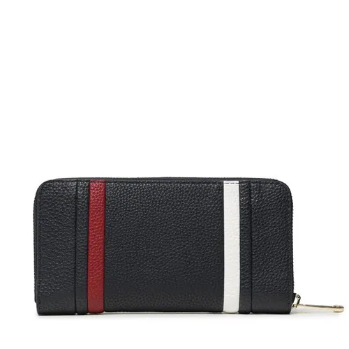 Kadınlar için Tommy Hilfiger Th Amblem Büyük Cüzdan Corp AW0AW15119 DW6