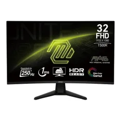 Monitor MSI MAG 32C6X 31.5" 1920x1080px 250Hz 1 ms [MPRT] Curved