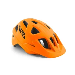 Kask rowerowy MET Echo pomarańczowo-czarny