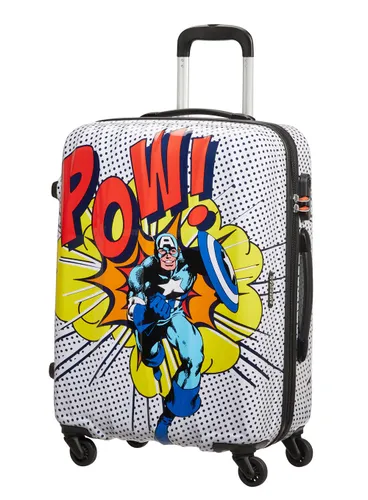 Walizka średnia American Tourister Marvel Legends - Captain America pop art