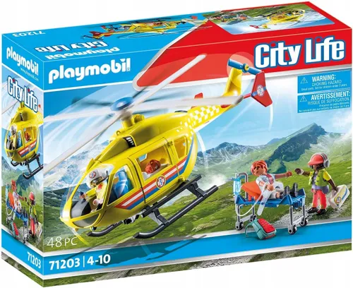 Спасательный Вертолет Playmobil City Life 71203