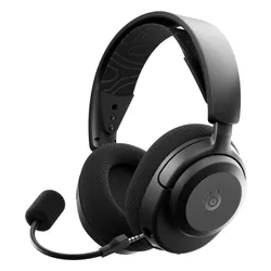 Słuchawki STEELSERIES Arctis Nova 3P Wireless, Nauszne, Dźwięk przestrzenny Czarny