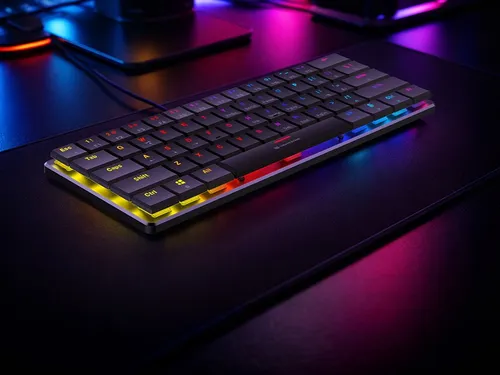 Klawiatura gamingowa Tracer GameZone Keylo 61 przewodowa mechaniczna podświetlana grafitowa