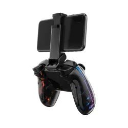 Pad Havit G158BT PRO z uchwytem na telefon do PC, Android Bezprzewodowy Przezroczysty