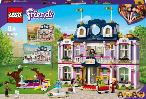 Конструктор Lego Friends большой отель в Хартлейке (41684)