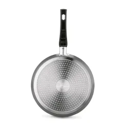 Patelnia do naleśników nieprzywierająca Tadar Amarantina Grey Marble 24 cm indukcja