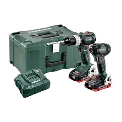 Zestaw narzędzi akumulatorowych 18V Metabo Combo Set 2.1.12 18V